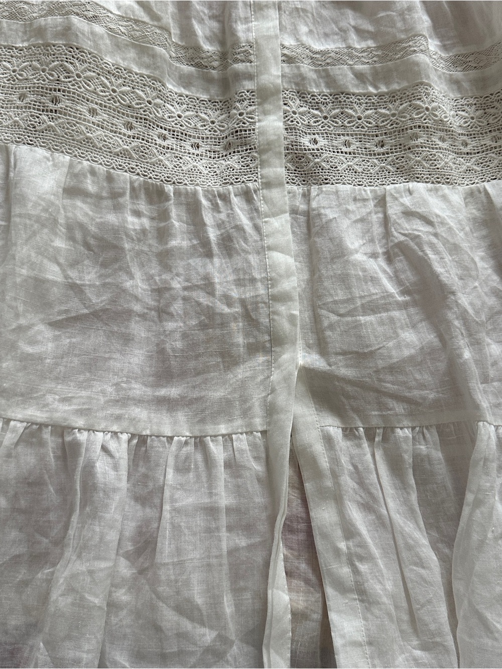 Doen Ramie and Lace Dress - Picture 2 of 7